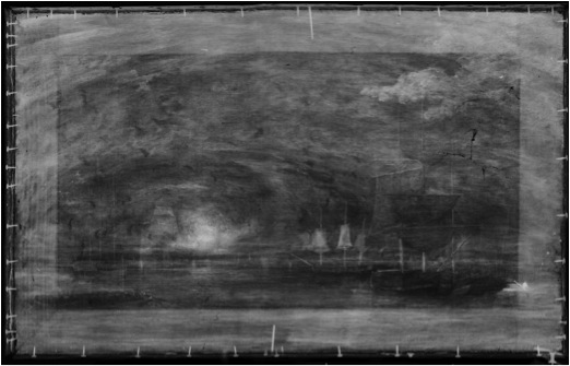 Harbor of Boston x-ray