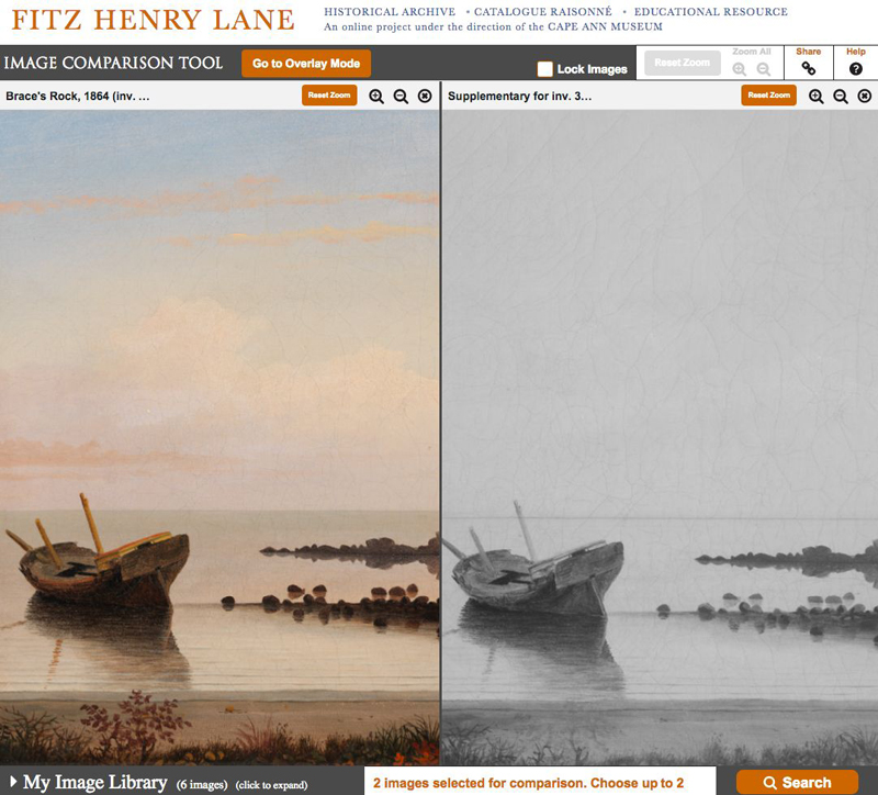 3 Zoomed comparison screen shot for ICT help