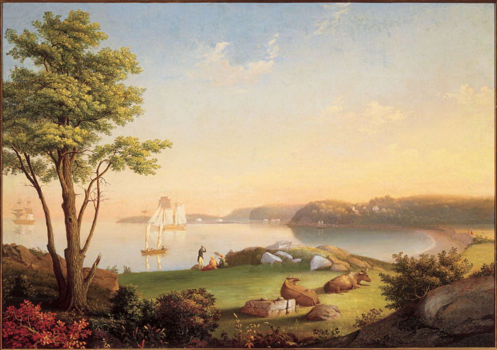 Mary Blood Mellen (1819-1886), Field Beach, Stage Fort Park, c. 1850s